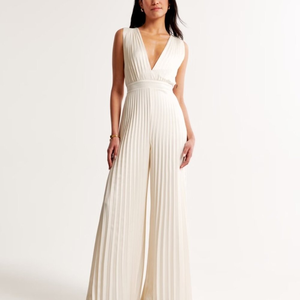The A&F Giselle Pleated Jumpsuit